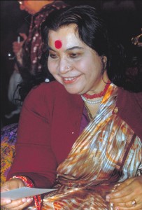 Shri Mataji, founder of Sahaja Yoga